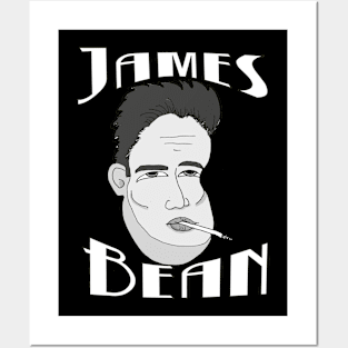 Hollywood Icon James Bean Posters and Art